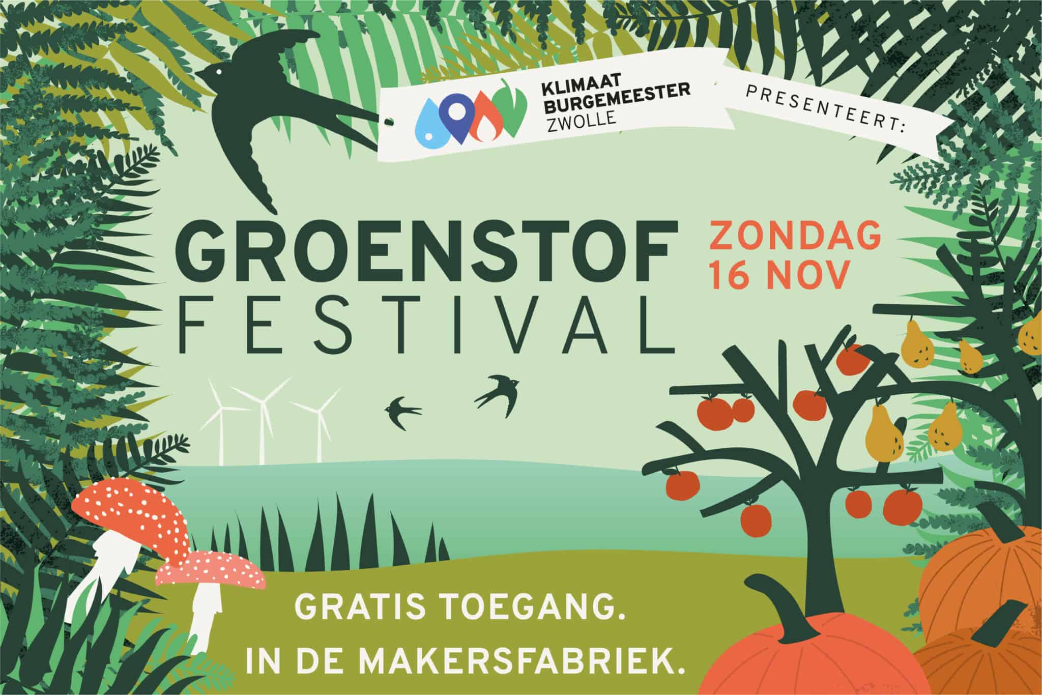 Banner Groenstof festival